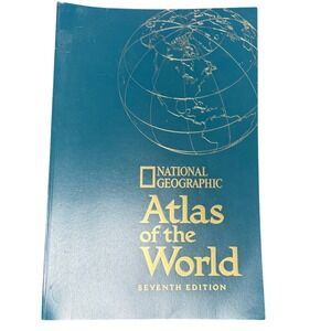 National‎ Geographic Atlas of the World Seventh Edition Maps Geography